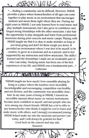 Concert Remarks